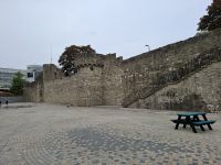 Rest der Altstadt-Befestigung von Southampton