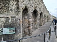 Rest der Altstadt-Befestigung von Southampton