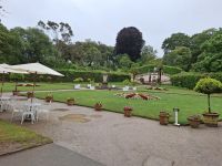 Bick auf die Gärten von Mount Edgcumbe House