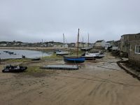 angekommen in Hugh Town, Hauptinsel St. Marys der Scillys