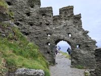 Altes Haupttor von Tintagel Castle