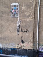 eines der Banksy-Gemälde