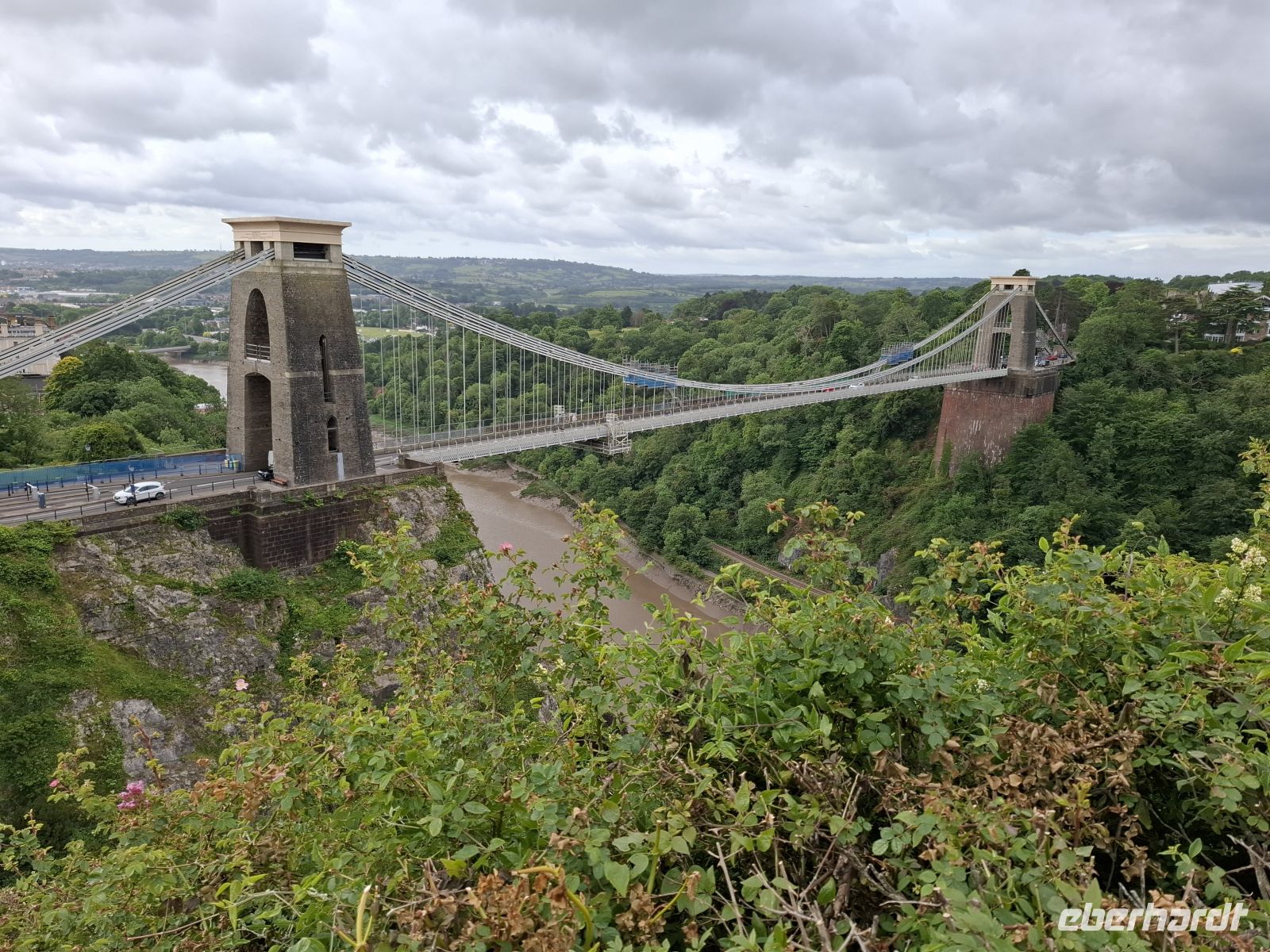 Bristols berühmte Suspension-Bridge