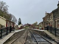6. Tag: Nottingham bis Stockton – Zwischenstopp in Goathland am Bahnhof von Hogsmeade &ndash; &copy; Andreas Wolfsteller (Eberhardt TRAVEL)