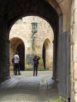 Innenhof von Alnwick  Castle
