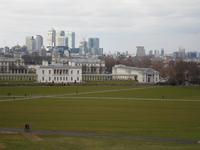Blicke auf London von Greenwich