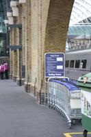 die Wand zum Gleis 9 3/4