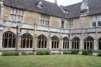 Innenhof der Lacock Abbey