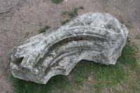 Ruinenstein als Mauergrenze