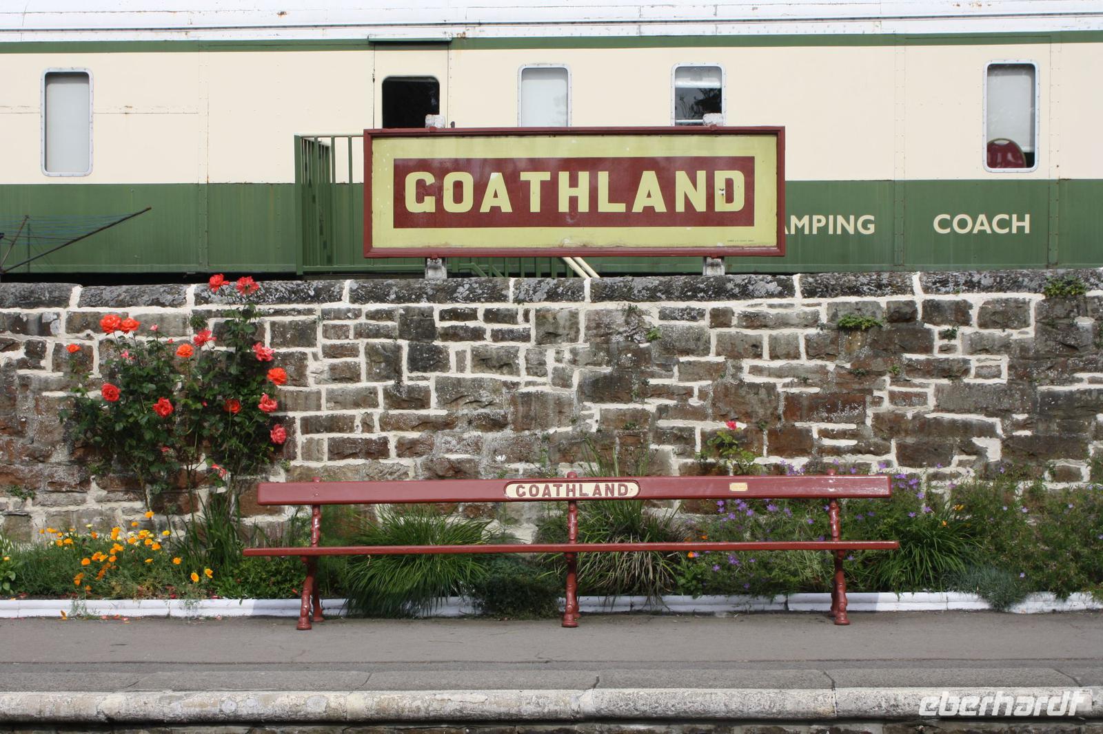 am Bahnhof von Goathland