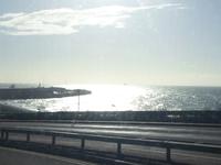 Ärmelkanal in der Morgensonne