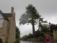 Englisches Wetter in Lacock