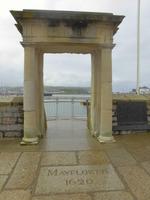 An den Mayflower Steps