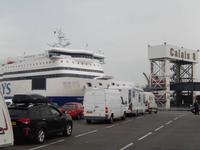 am Fährhafen von Calais