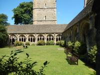 Innenhof des New College, Drehort für das Gespräch zwischen Cedric und Harry über die Drachenprüfung - Oxford