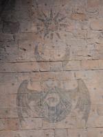 Wandbemalungen in der Großen Halle - Warnerbros. Studios