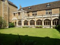 Innenhof der Lacock Abbey