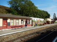 Bahnhof von Goathland, Drehort für den Bahnhof von Hogsmeade