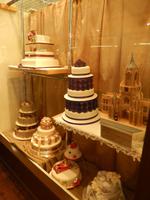 Kuchengeschäft in der Markthalle