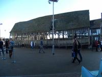 die Holzbrücke von Hogwarts