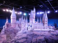 riesiges Modell von Hogwarts