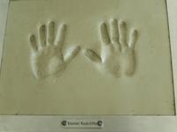 Daniel Radcliffes Handabdrücke (Harry)