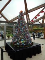 Weihnachtsdeko in den Alnwick Gardens