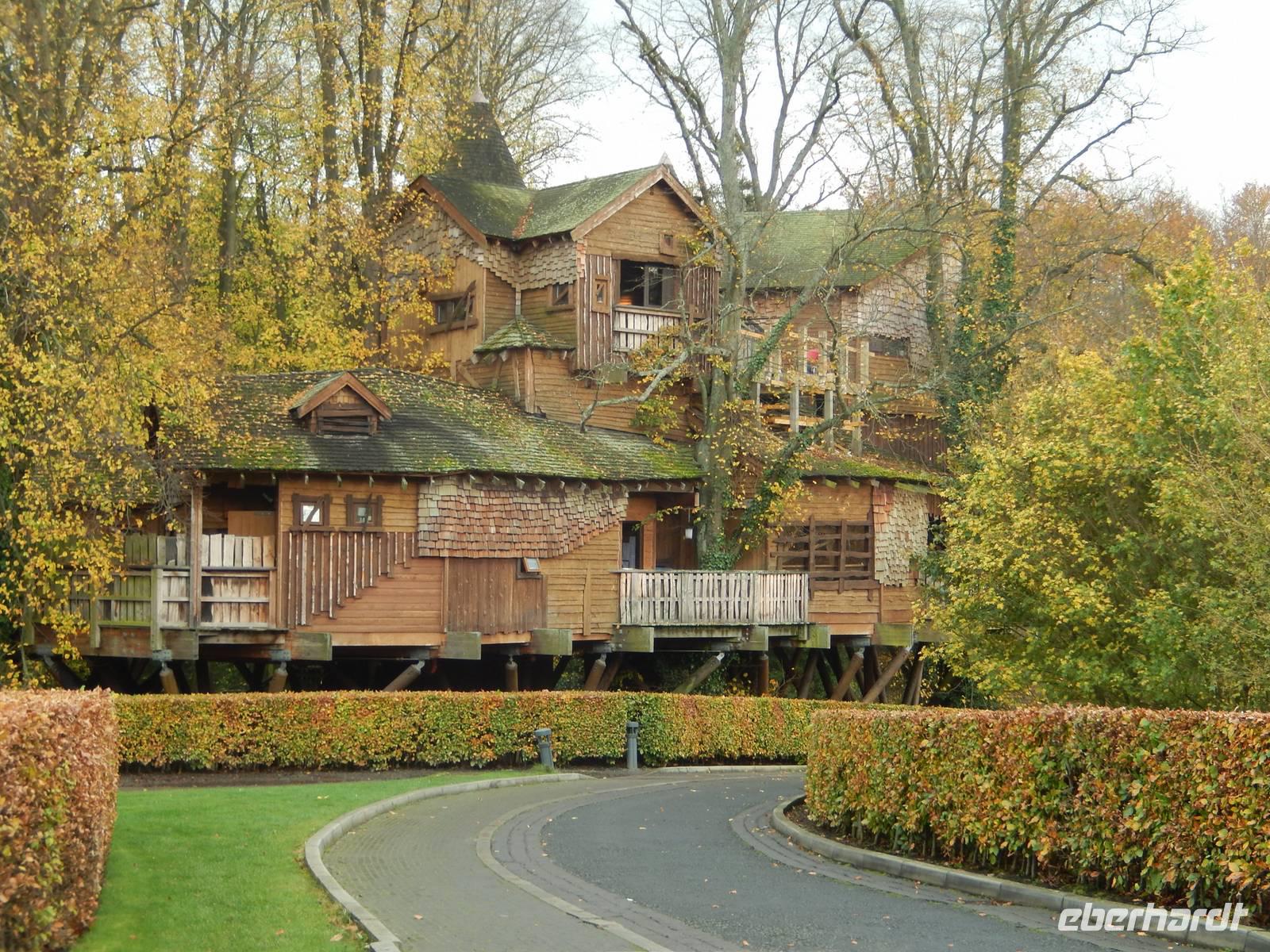 Baumhaus in den Alnwick Gardens