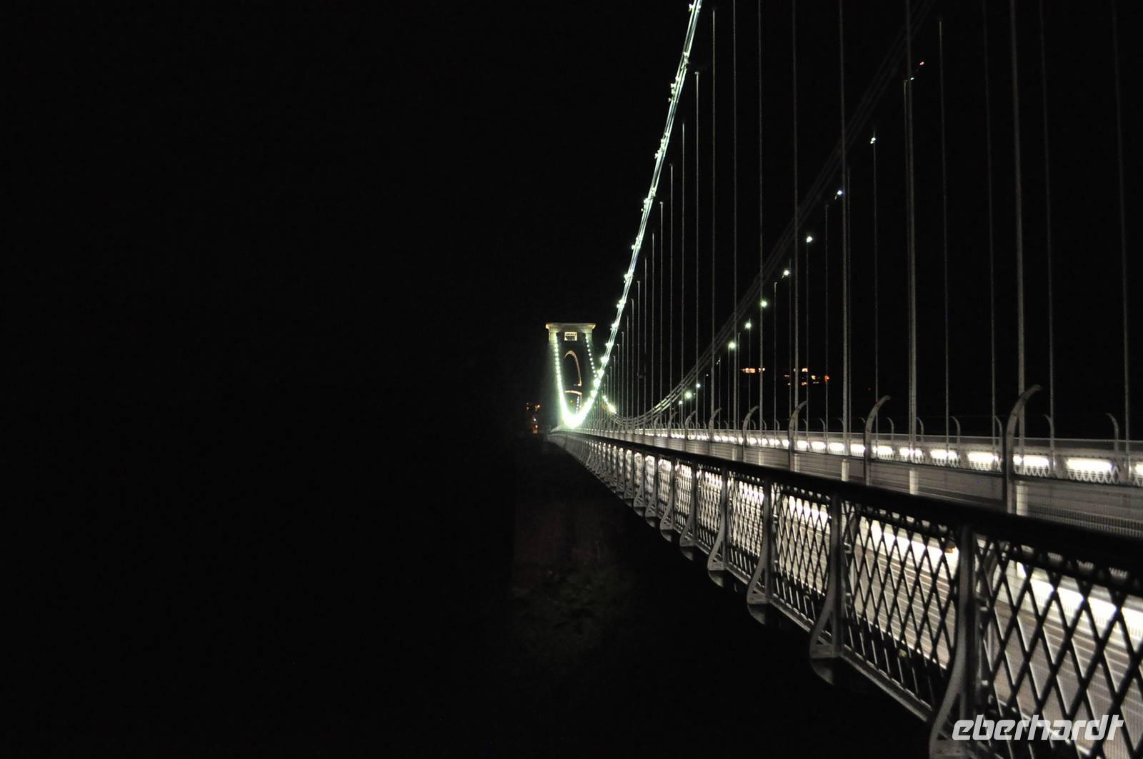Abendspaziergang Bristol - Clifton Suspension Bridge