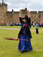 Alnwick Castle. Broomstick Training