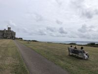 Eberhardt Gäste geniessen den Nachmittag in Pendennis Castle