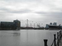 Emirates Seilbahn und Millenium Dome (O2-Arena)