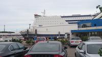 Mit der P&O in Rotterdam angekommen