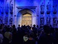 Warner Bros. Filmstudio - gleich öffnet sich die Tür