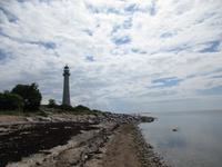 140 Fahhradtour Kihnu Leuchtturm