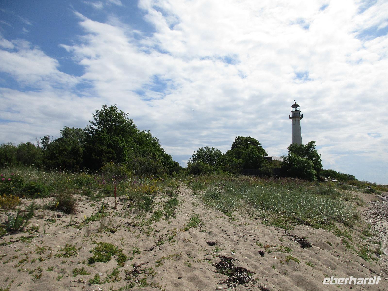 142 Fahhradtour Kihnu Leuchtturm