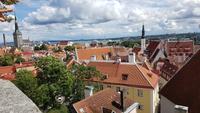 Estland, Tallinn, Aussichtspunkt mit Blick auf die Altstadt