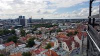 Estland, Tallinn, Blick vom Olaikirchturm