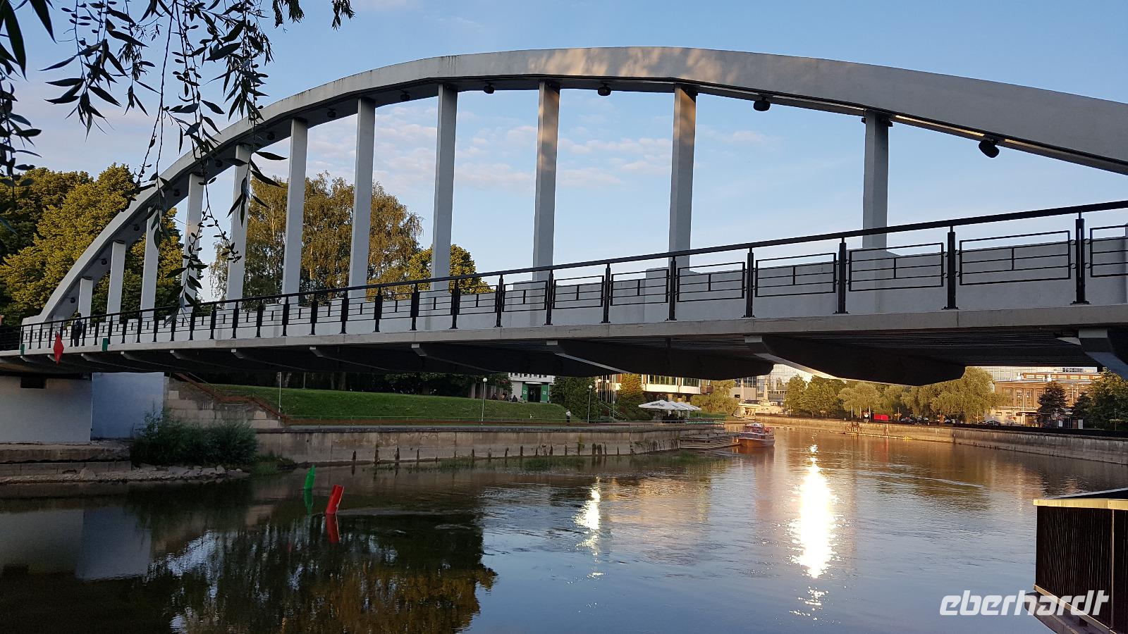 Estland, Tartu, Bogenbrücke