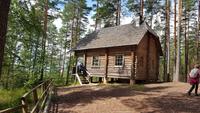 Estland, zu mietende Hütte am Mennikunno Hochmoor
