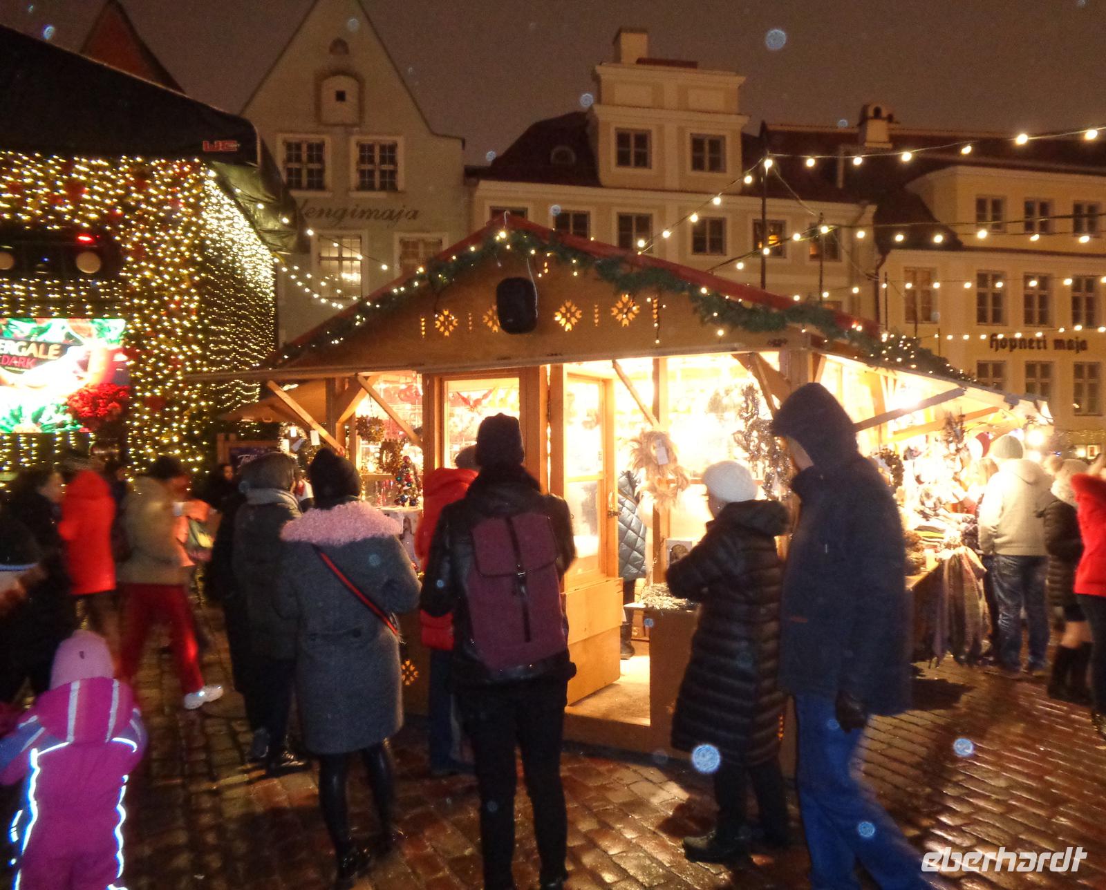 Weihnachten in Estland - Tallinn, Weihnachtsmarkt 