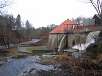 Weihnachten in Estland - Mühle am Keila-Wasserfall