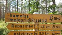 Estland, Meteoritenkrater