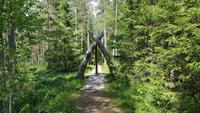 Estland, Weg zum Meteoritenkrater