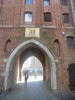 altes Danziger Stadttor an der Mottlau