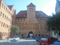 Danzig, Krantor von der Stadtseite