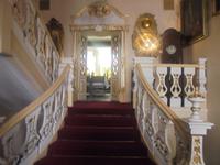 Teppenaufgang in der Danziger Gaststätte, in der das 