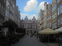 Straßenszene Danziger Altstadt