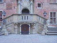 Treppenaufgang des alten Danziger Rathauses