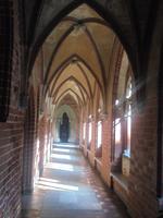Kreuzgang um den Innenhof der Marienburg